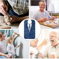 thumbnail image 3 of Babero para adultos Yjmei para comer, ropa impermeable, delantales de cocina protectores y lavables para pacientes mayores y hombres, 3 of 5