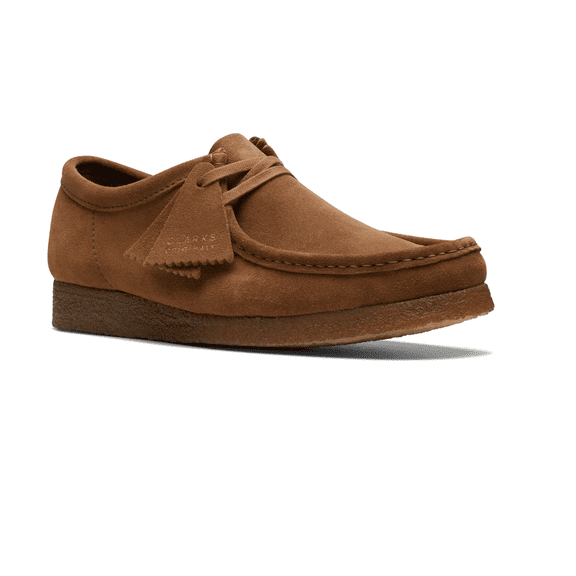 Clarks Mens Wallabee Oxford, Adult, Cola, 10 M US