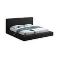 thumbnail image 3 of Meridian Furniture Terra Black Boucle Fabric King Bed, 3 of 8