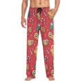 thumbnail image 4 of Top-kevin Cartoon Gingerbread Mens Pajama Pants with Drawstring Pockets Lounge Pants Casual Pajama Bottoms Men Sleep PJ Pants, 4 of 7