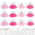 thumbnail image 7 of FYMNSI Baby Girl It's My 1st First Birthday Party Dress Cake Smash Outfit Long Sleeve Princess Tutu Tulle Bowknot Dress One Year Old Party Clothes Photo Props 1 Year Hot Pink, 7 of 7