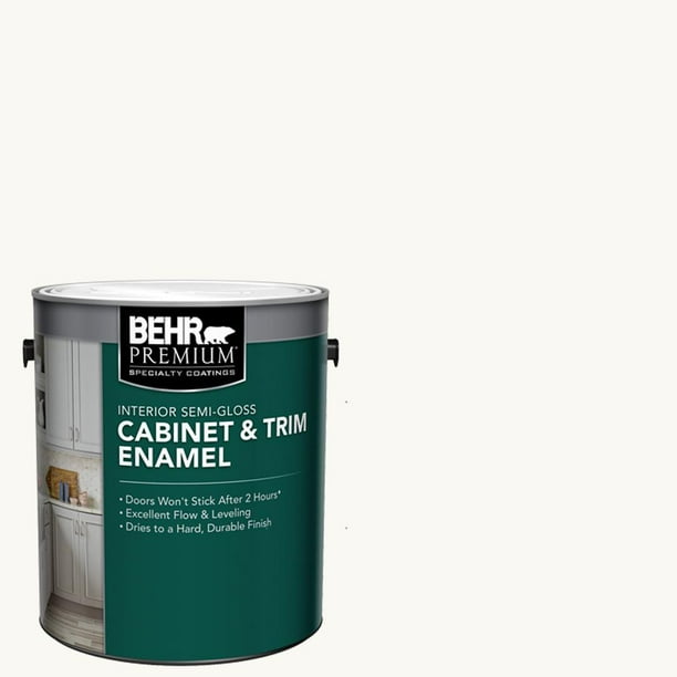 Behr Premium 1 Gal Ultra Pure White Base Semi Gloss Interior Cabinet And Trim Paint Com - Behr Paint Color Popcorn Behr Premium 1 Gal Ultra Pure White Base Semi Gloss Interior Cabinet And Trim Paint Com - Behr Paint Color Popcorn