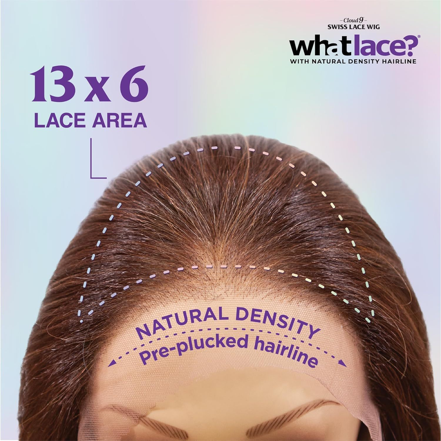 Sensationnel What lace 13x6 wigs - latisha synthetic wig cloud 9 with preplucked hairline hd lace - Whatlace Latisha (1B OFFBLACK)
