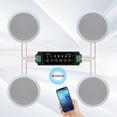 thumbnail image 2 of Altavoz de techo Herdio Flush Mount Bluetooth 5.25 pulgadas, 600 W, 4 unidades, 2 of 8
