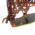 thumbnail image 3 of UsilkU Metal Bull Sculpture Hollowed Retro Style Stable Base Rich Details Wall Street Bull Statue for Tabletop Shelf Home Decor Figurines & Knick-Knacks (12.6 x 7.5 x 4.3 inches / 32 x 19 x 11 cm), 3 of 9