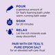thumbnail image 4 of Baño espumoso Dr. Teal's Soothe & Sleep Lavender, 1 litro (paquete de 2), 4 of 9