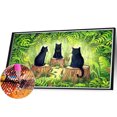 thumbnail image 2 of Diamond Painting 5D DIY Full Square Drill Cat Kit Decoración del hogar Art Craft(3) Hugtrwg Para estrenar, 2 of 9