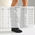 thumbnail image 3 of OKBOP Women's Knee High Boots Zip-Up Pointy Toe Slouch Buckle Strap Low Heel Boots for Fall Winter Boots Sizes 38, 3 of 5