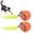 Orange, variant on Tail Cat Toy, Interactive Cat Toy with Tail, Speedy Tail Automatic Moving Smart Ball, USB Rechargeable Two Speed, Cat Toys for Indoor Cats Kittens