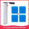 thumbnail image 1 of Juego de 5 Cepillos Principales y Esponjas de Repuesto para Fregadora de Pisos NEW430/ ED12, Cepillo Principal y Esponja., 1 of 5