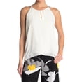 thumbnail image 1 of T TAHARI Double Layer Woven Cami In Natural Size XL, 1 of 1