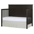Dream On Me Alexa 5 in 1 Convertible crib, Espresso