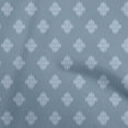 thumbnail image 1 of oneOone Cotton Poplin Twill Grayish Blue Fabric Geometric Diy Clothing Quilting Fabric Print Fabric By Yard 56 Inch Wide, 1 of 4