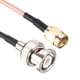 thumbnail image 3 of RG316 Coaxial Cable Con BNC Macho a SMA Macho Conectores 50 Ohm 3Pies 2Uds, 3 of 5