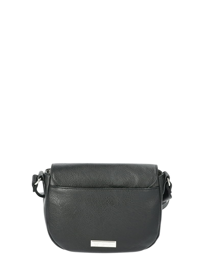 【レディース】 Jessie Trim Crossbody バッグ Jessica Simpson Women's Jessie Faux Leather Crossbody Saddle
