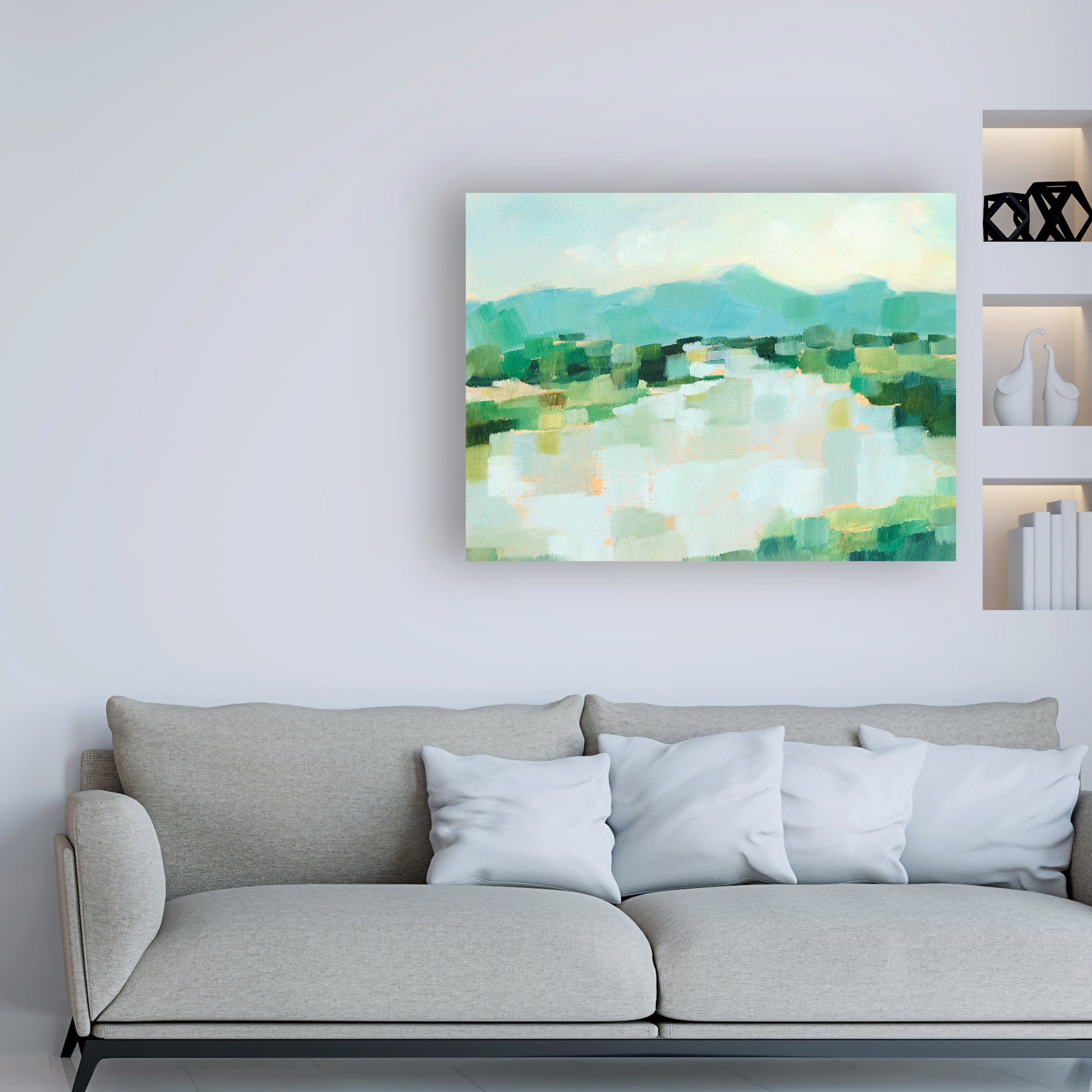 Trademark Fine Art 'Emerald Island II' Canvas Art by Ethan Harper