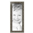 thumbnail image 2 of ArtToFrames 7" x 18" Silver Picture Frame, 7x18 inch Silver Wood Poster Frame (WOM-4993),  Pack, 2 of 7