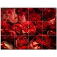 thumbnail image 1 of Flowers Ceramic Tile Mural Kitchen Backsplash Bathroom Shower 402379-XL43, 1 of 4