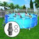 thumbnail image 5 of Adaptador de Conector de Manguera de Piscina de 1,25 a 1,5 Pulgadas, Junta de Repuesto En Forma de T de 38 Mm para Accesorios de Piscina, Incluye Junta Tórica de Goma para Evitar Fugas., 5 of 7