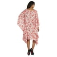 thumbnail image 3 of Moomaya Short Kaftan For Women Printed Beach Swimsuit Cover Up Dress Caftan, 3 of 7