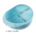 thumbnail image 3 of Ceimmolca Rice Colander Vegetable And Fruit Cleaning Filter Basket Sturdy And Easy To Use Food Grade Kitchen Tool Accessories, S Blue, 3 of 4