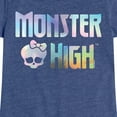 thumbnail image 3 of Monster High - Holographic Colors - Toddler & Youth Girls Short Sleeve T-Shirt, 3 of 5