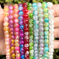 thumbnail image 6 of 8mm Glass Beads Bulk for Bracelets, DIY Jewelry Supplies, Christmas Gift for Beaders, Crackle, Assorted, 800 Pcs, 6 of 12