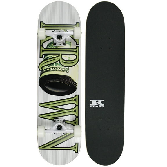 Krown Pro Skateboard Complete Money Roll 8.0"