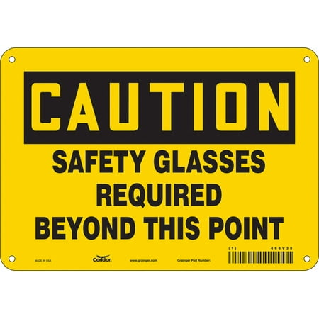 

Condor Safety Sign 7 inx10 in Polyethylene 466V38 466V38 ZO-G5071110