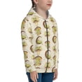thumbnail image 5 of Pofeuu Frogs Print Teenage Zipper Hoodie Sweatshirts Hooded Casual Jackets With Pocket For Boys Girls-Medium, 5 of 6