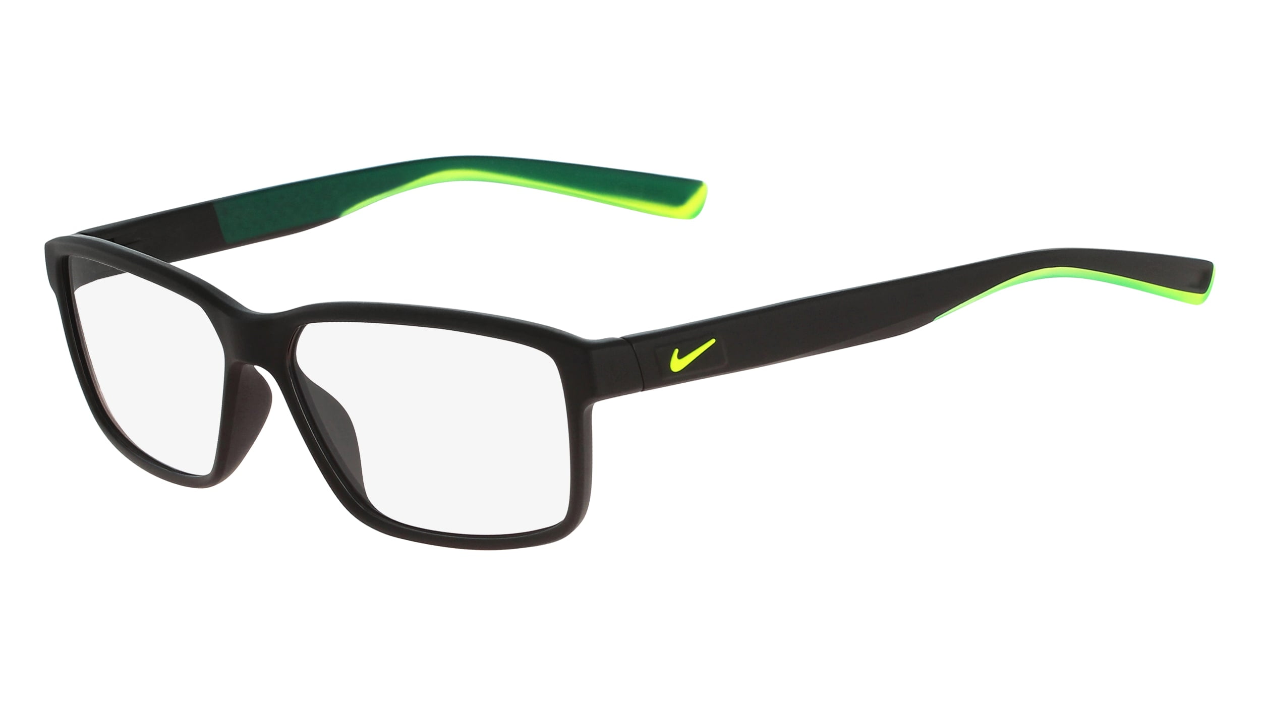 eyeglasses nike 7092 001 matte black/volt