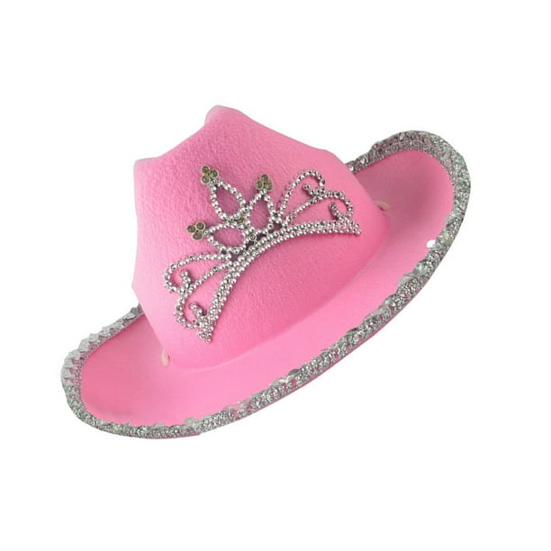 Qarigey Sombrero de estilo vaquero occidental a la moda, decoración de plumas, gorro de diamantes de imitación, accesorio para la cabeza para Disfraces de disfraces Lentejuelas Qarigey AP012646-01