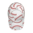 thumbnail image 5 of Lsque Baseballs Baseball Cap Trucker Low Profile Hat Golf Dad Hat Adjustable Original Classic Unconstructed Plain Cap Men Women, 5 of 9