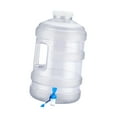 thumbnail image 4 of Contenedor de agua con grifo Jarra portátil para almacenar agua con asa Portador de agua Blanco, 4 of 8