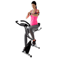 thumbnail image 1 of X Factor Exercise Bike, Stationary Exercise Bike Magnetic Resistance | X-Bike Pro Cycling Bike | 8 Adjustable Resistance Levels with 300 Lbs Weight Capacity | Seat Backrest Digital Display with Pulse, 1 of 10