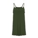 thumbnail image 4 of Gibobby Vestido de verano casual para mujer Vestido de tirantes con doble bolsillo informal de moda de color liso para mujer(Verde,CH), 4 of 5