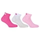 thumbnail image 1 of FILA Calcetines de Cuarto de Milla Unisex, 3 pares - Calcetines cortos, Sport, Logotipo Cintura, uni, 35-46 Pink Panther 35-38 (3-5 UK), 1 of 4