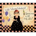 thumbnail image 2 of DiPaolo, Dan 23x20 Black Ornate Wood Framed with Double Matting Museum Art Print Titled - Wild Woman, 2 of 4