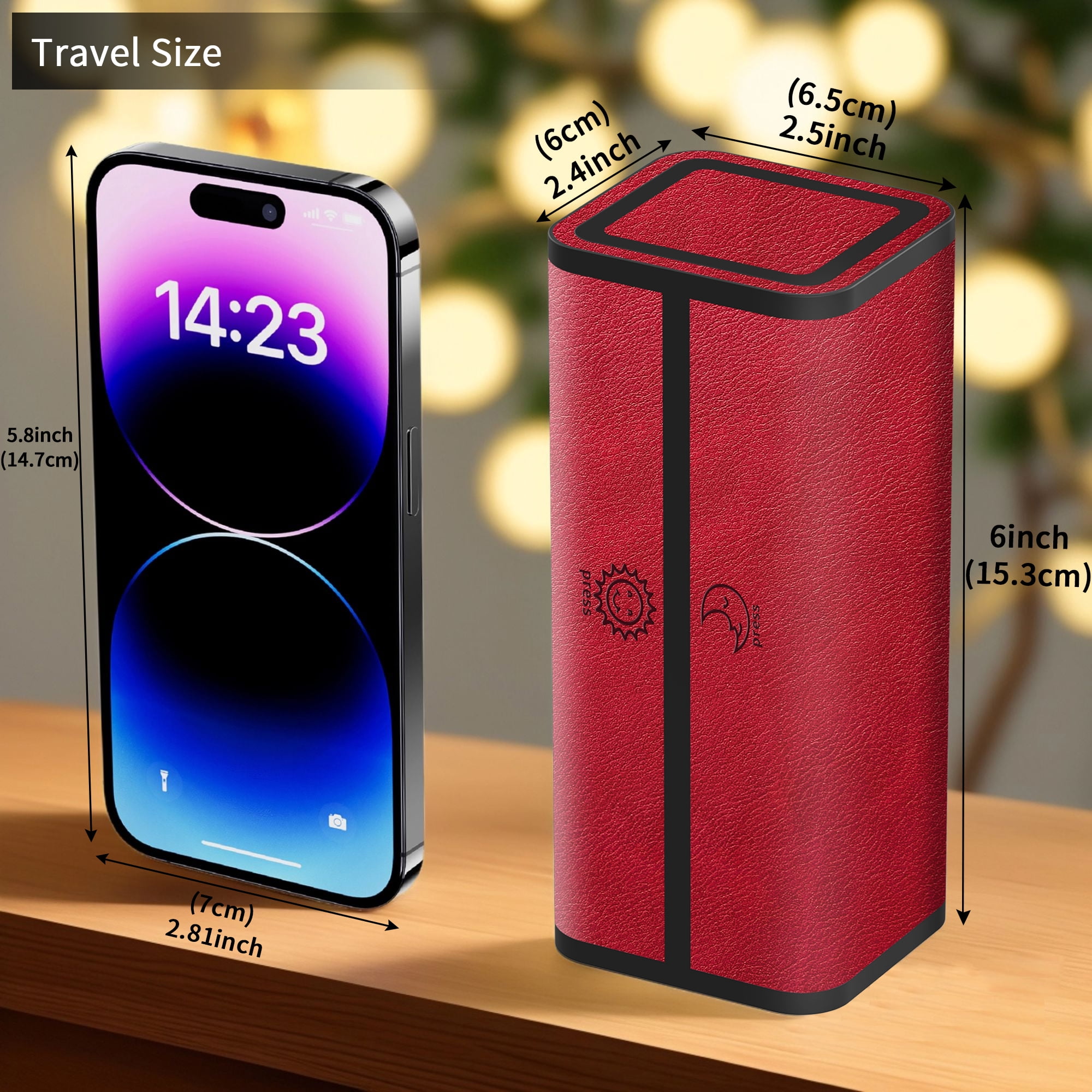 TALVOLC M Travel Pill Organizer, Weekly AM PM Pill Box 7 Day, Large Removable 2 Times a Day Portable Medicine Case for Vitamin