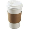 thumbnail image 1 of Disposable Paper Coffee Cups - Insulated - with Lids and Sleeves (50, 16 oz), 1 of 5