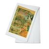 Avene les Bains Vintage Poster France c. 1896 (100% Cotton Kitchen Towel)