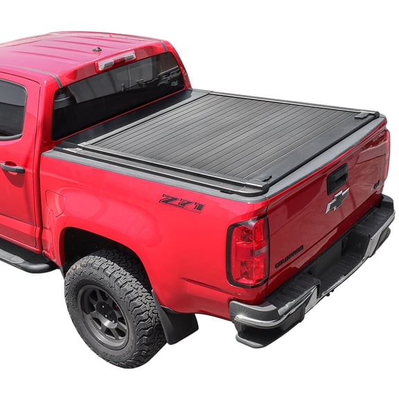 Syneticusa MB Aluminum Retractable Hard Tonneau Cover for 2005-2026 Nissan Frontier 5ft (58.6”) Bed