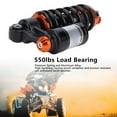 thumbnail image 4 of Suspension Coil Spring Shock Absorber, 190mm Hole Distance 550lbs Load Bearing Shock Absorber High Hardness Adjustable Damping Rusting Proof  for Dirt Pit Bike, 4 of 7