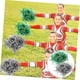 thumbnail image 5 of BR Pompones de animadora - Juego de 40 bolas metálicas para fiestas de animadoras, 5 of 5