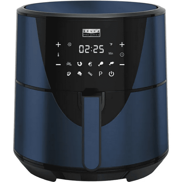 Bella Pro Series 8QT Digital Air Fryer, Stainless Steel