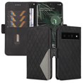 thumbnail image 1 of Compatible with Google Pixel 6 Pro PU Leather Wallet Case with Card Holder Magnetic Closure Cover, 1 of 5