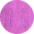 thumbnail image 1 of Ahgly Company Indoor Round Abstract Purple Modern Area Rugs, 7' Round, 1 of 4