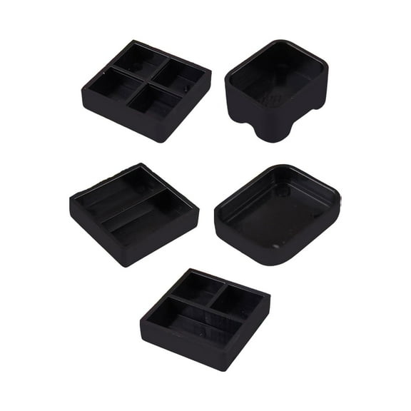 5 Pieces 1/12 Dollhouse Food Serving Tray Miniature Appetizer Fruit Trays Dollhouse Accessories for Children Girls Kids Boys