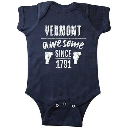 

Inktastic Vermont Awesome Since 1791 Gift Baby Boy or Baby Girl Bodysuit