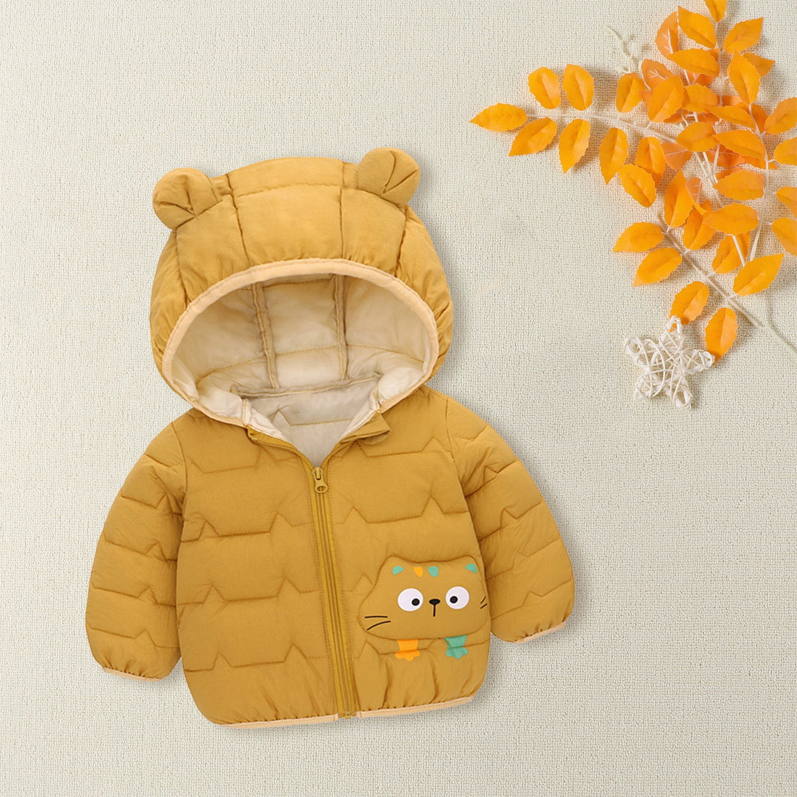 Otqutp Baby Cute Tops Toddler Winter Jacket Boys Girls Winter Cute